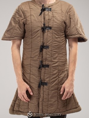 Short sleeve cotton gambeson S size in stock