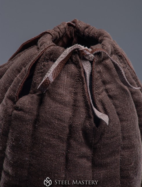 BROWN LINEN LINER FOR HELMET IN STOCK Armadura acolchada preparada