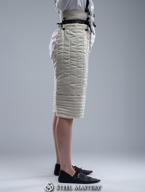 UNCOLORED PADDED THIGH PROTECTION IN STOCK 