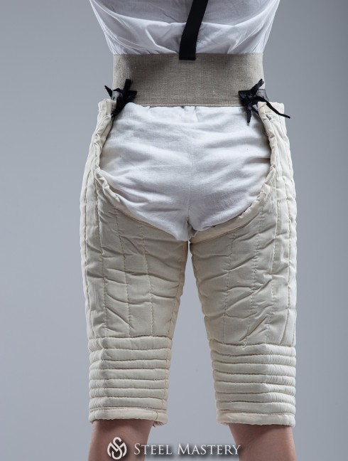 UNCOLORED PADDED THIGH PROTECTION IN STOCK 
