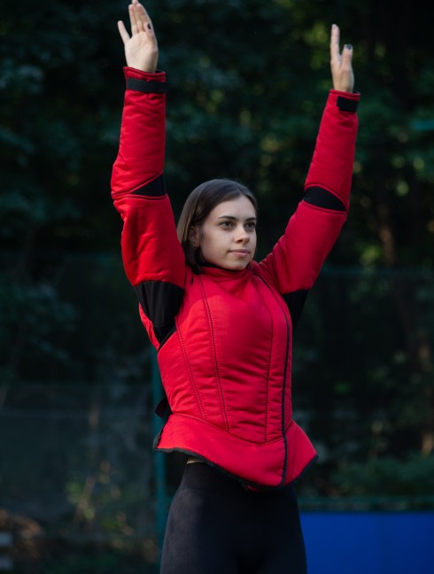FEMALE SPORT JACKET FOR TRAININGS  Gambison