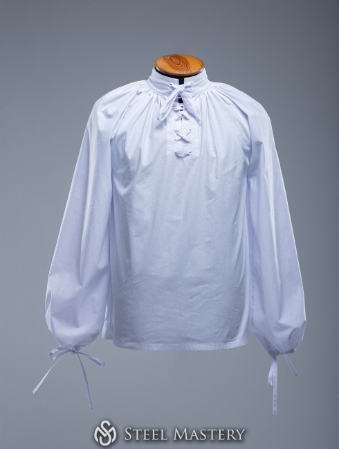 Cotton shirt with lacing M size  Anciennes catégories