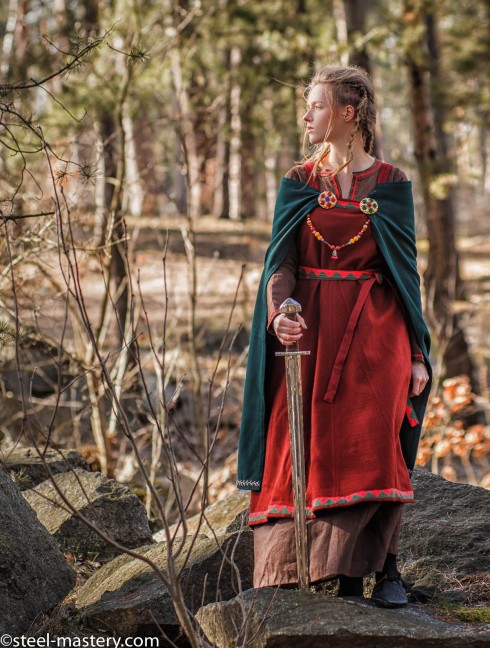 Viking clothing "Idunn style" Vestiario medievale
