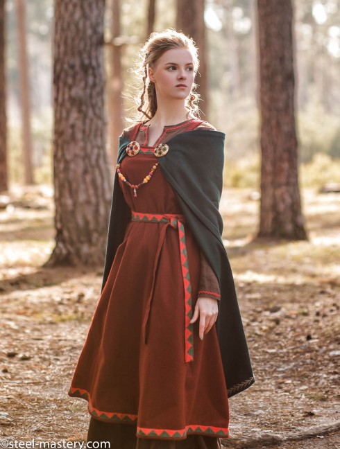 Viking clothing "Idunn style" Vestiario medievale