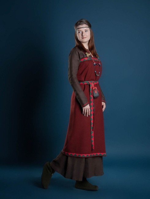 Viking clothing "Idunn style" Vestiario medievale