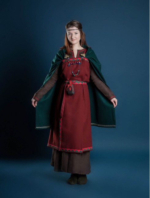 Viking clothing "Idunn style" Vestiario medievale