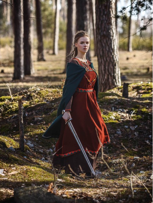 Viking clothing "Idunn style" Vestiario medievale