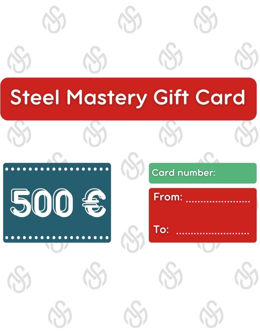 Steel Mastery Gift Card photo made by Steel-mastery.com