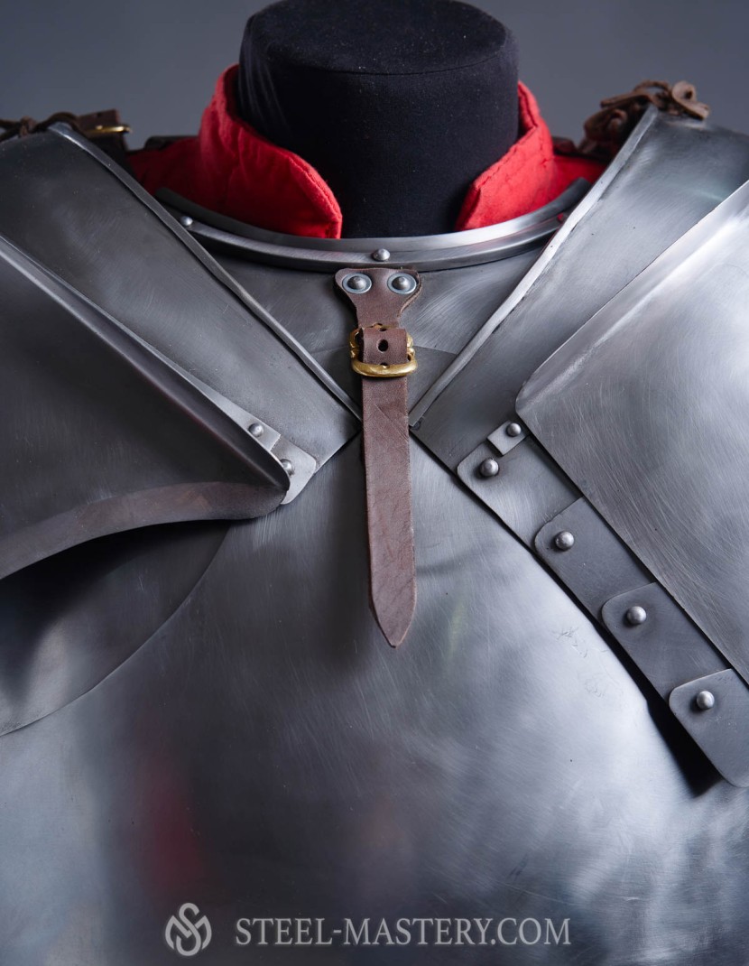 Milanese cuirass with the skirt and tassets - 1460 year photo made by Steel-mastery.com