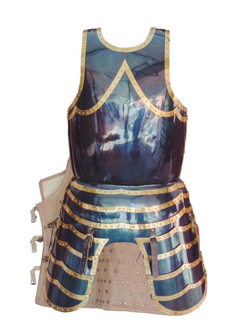 English breastplate with skirt and tassets (16 century) photo made by Steel-mastery.com