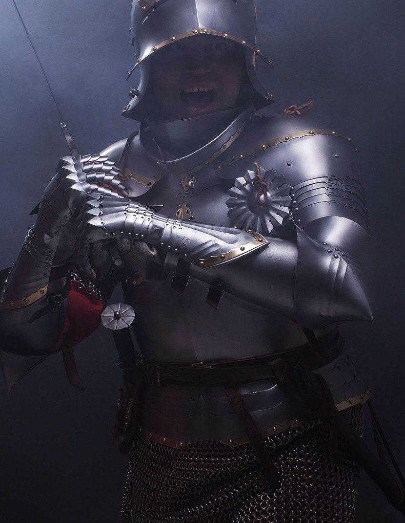 GERMAN GOTHIC CUIRASS, XV CENTURY photo made by Steel-mastery.com