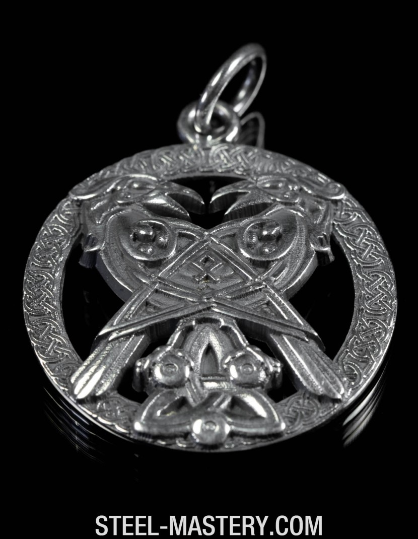 Odin necklace photo made by Steel-mastery.com