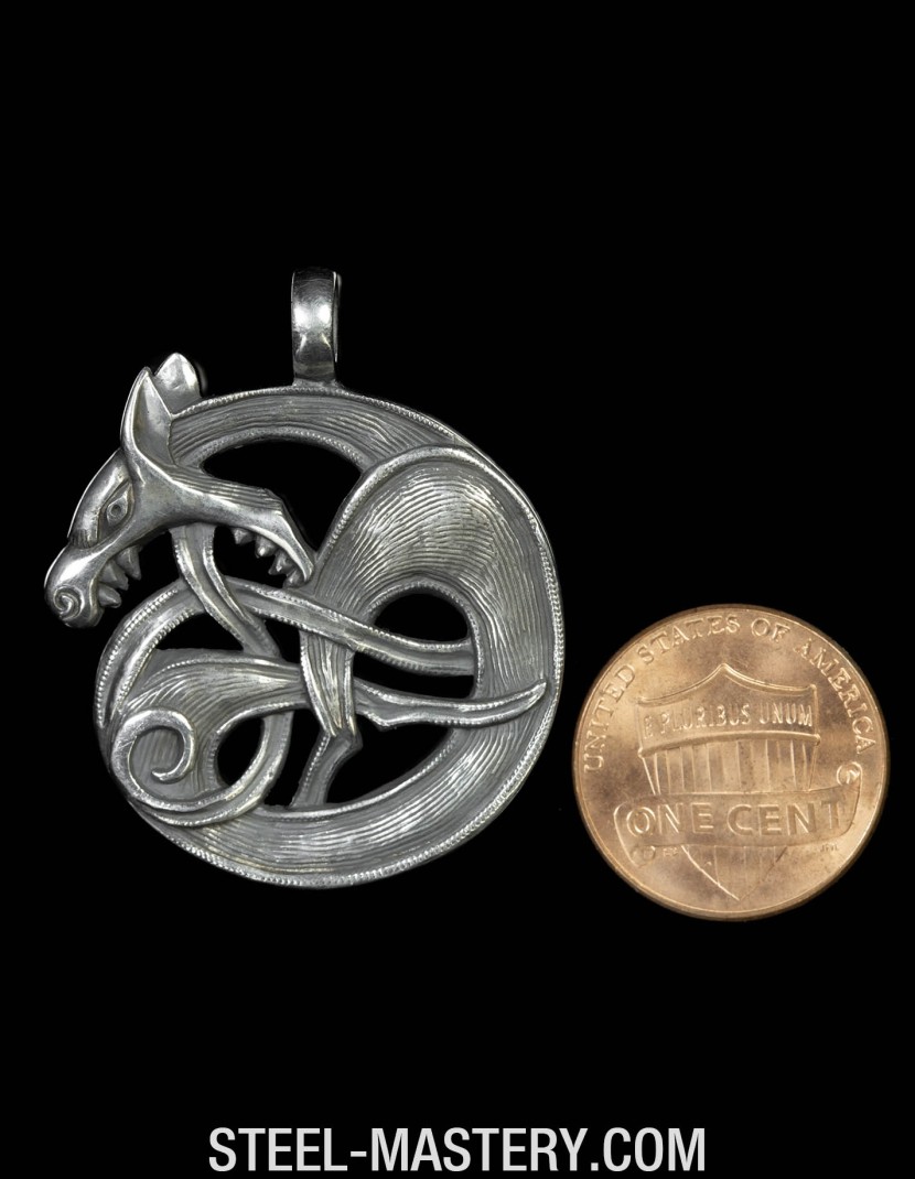 Snake necklace  photo made by Steel-mastery.com