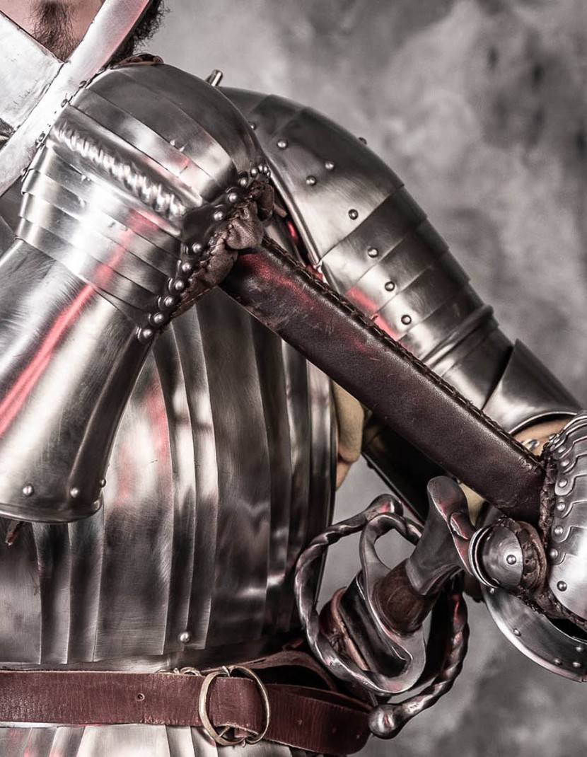 LANDSKNECHT PLATE GLOVES, XVI CENTURY photo made by Steel-mastery.com