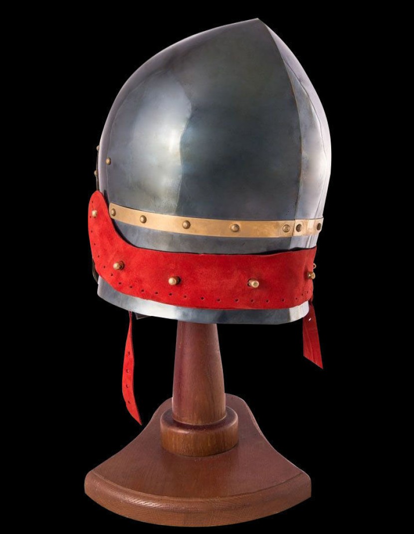 Bascinet with Klappvisor photo made by Steel-mastery.com