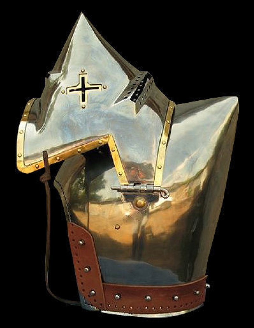 Italian bascinet 1390-1430 photo made by Steel-mastery.com