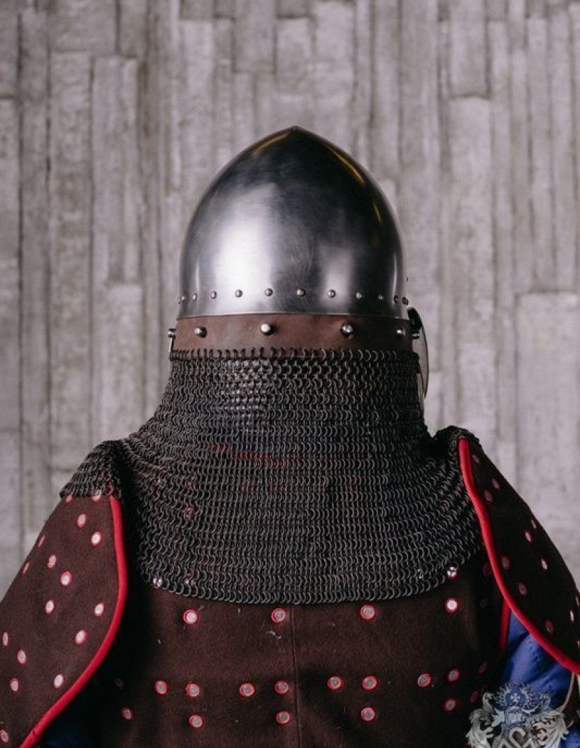 Helmet of the Golden Horde warrior, XII-XIV century photo made by Steel-mastery.com
