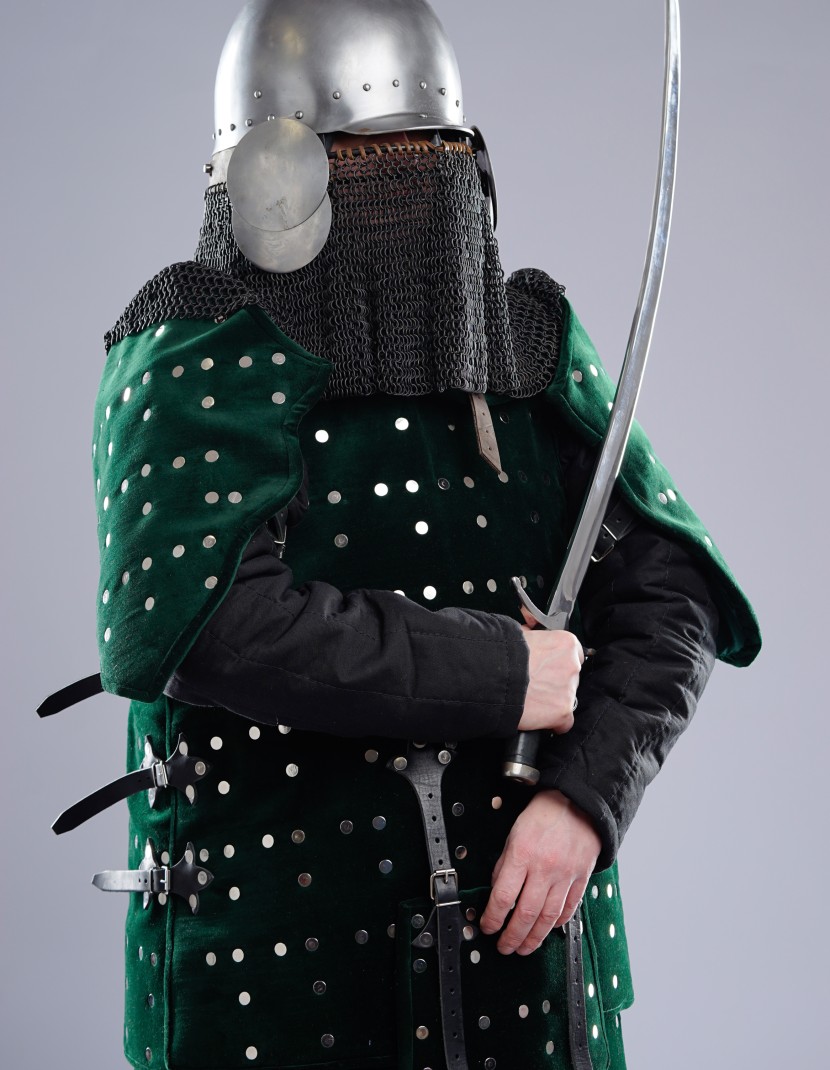 Helmet of the Golden Horde warrior, XII-XIV century photo made by Steel-mastery.com