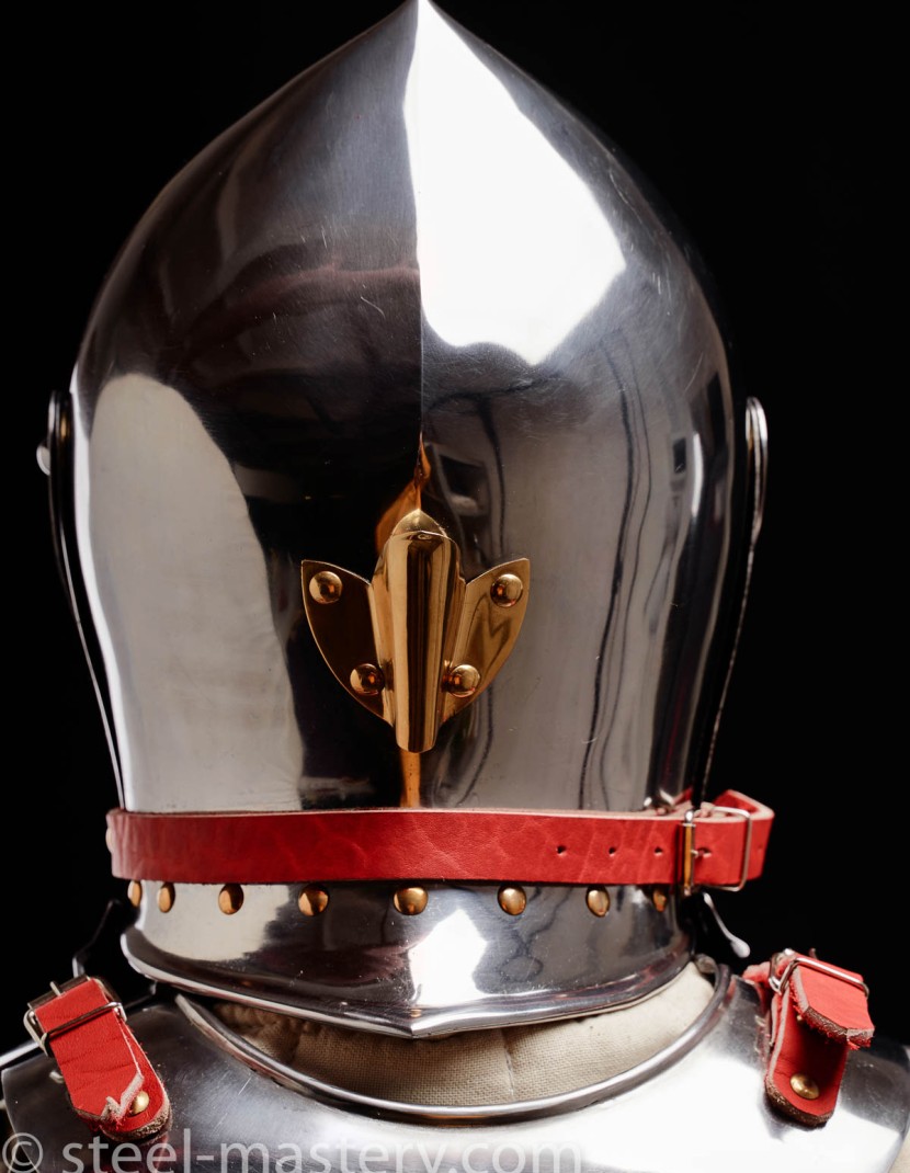 Armet from St Peter's Church photo made by Steel-mastery.com