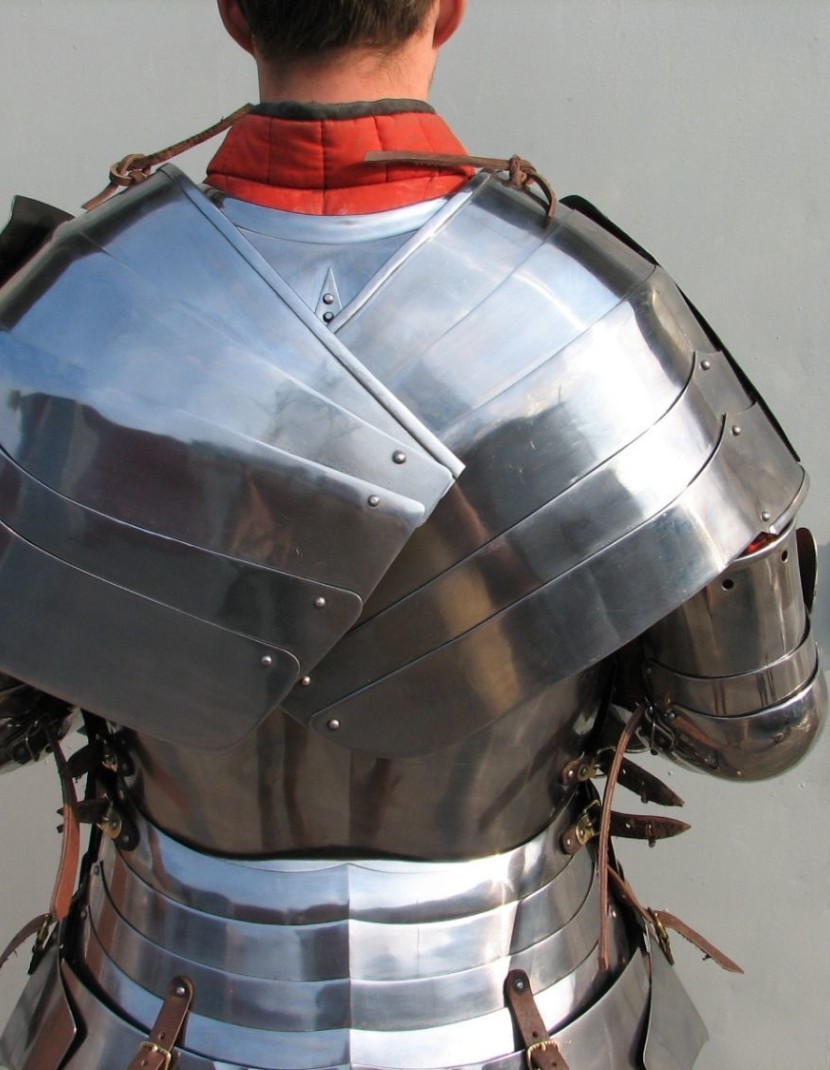 Milanese pauldrons the second half of the 15th century photo made by Steel-mastery.com