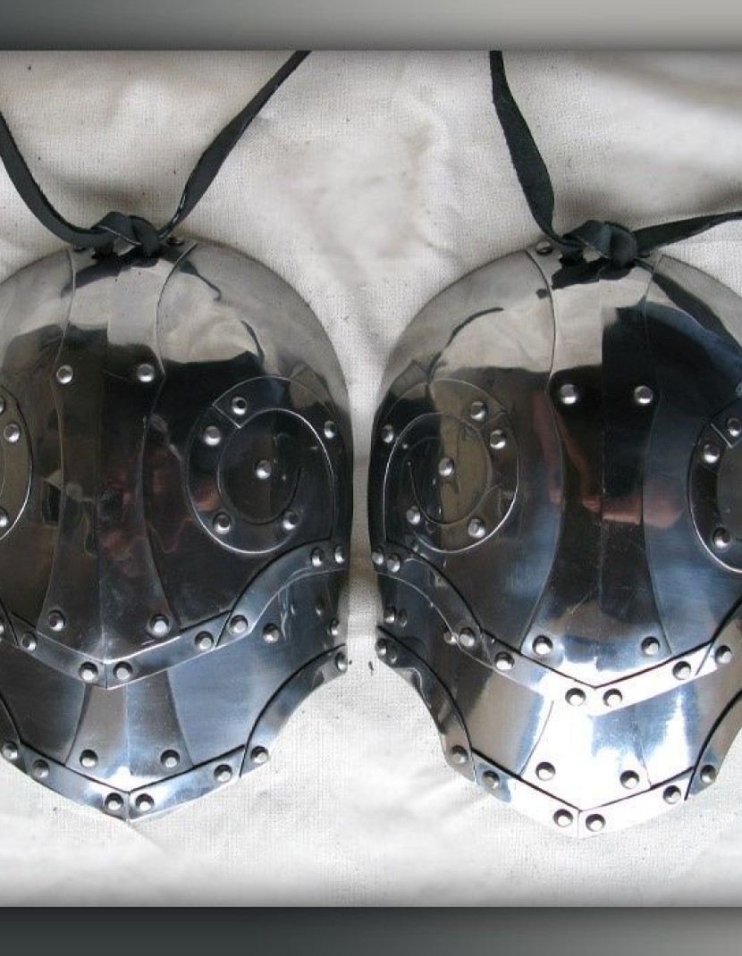 Shoulders knight fantasy design photo made by Steel-mastery.com