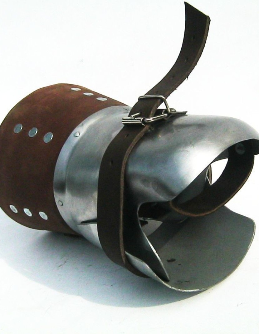 Brigandine mitten (for buckler) photo made by Steel-mastery.com