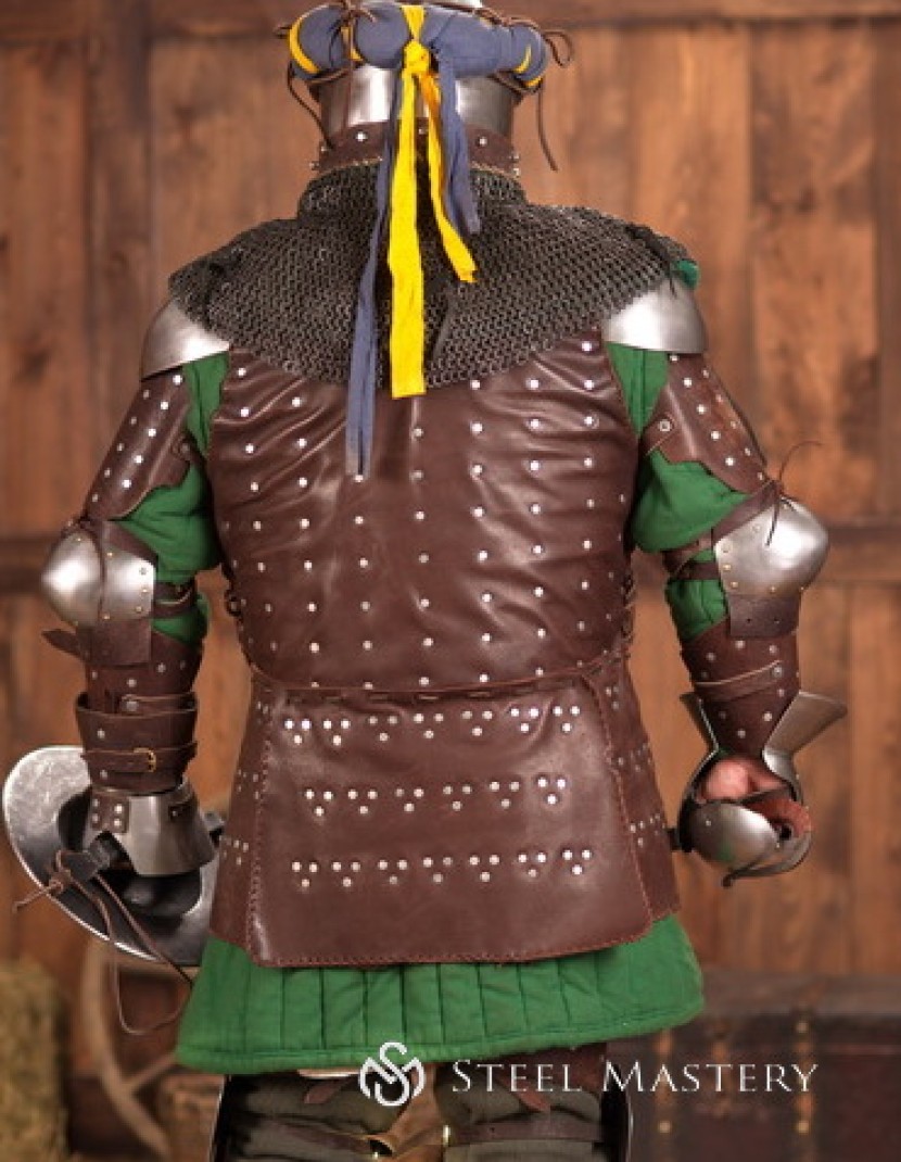 Brigandine arms of the XV century photo made by Steel-mastery.com