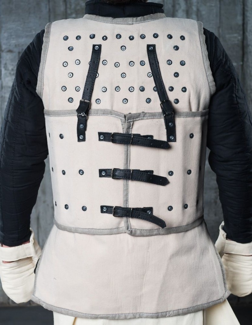 Visby brigandine with fastenings on the back, 1361 photo made by Steel-mastery.com