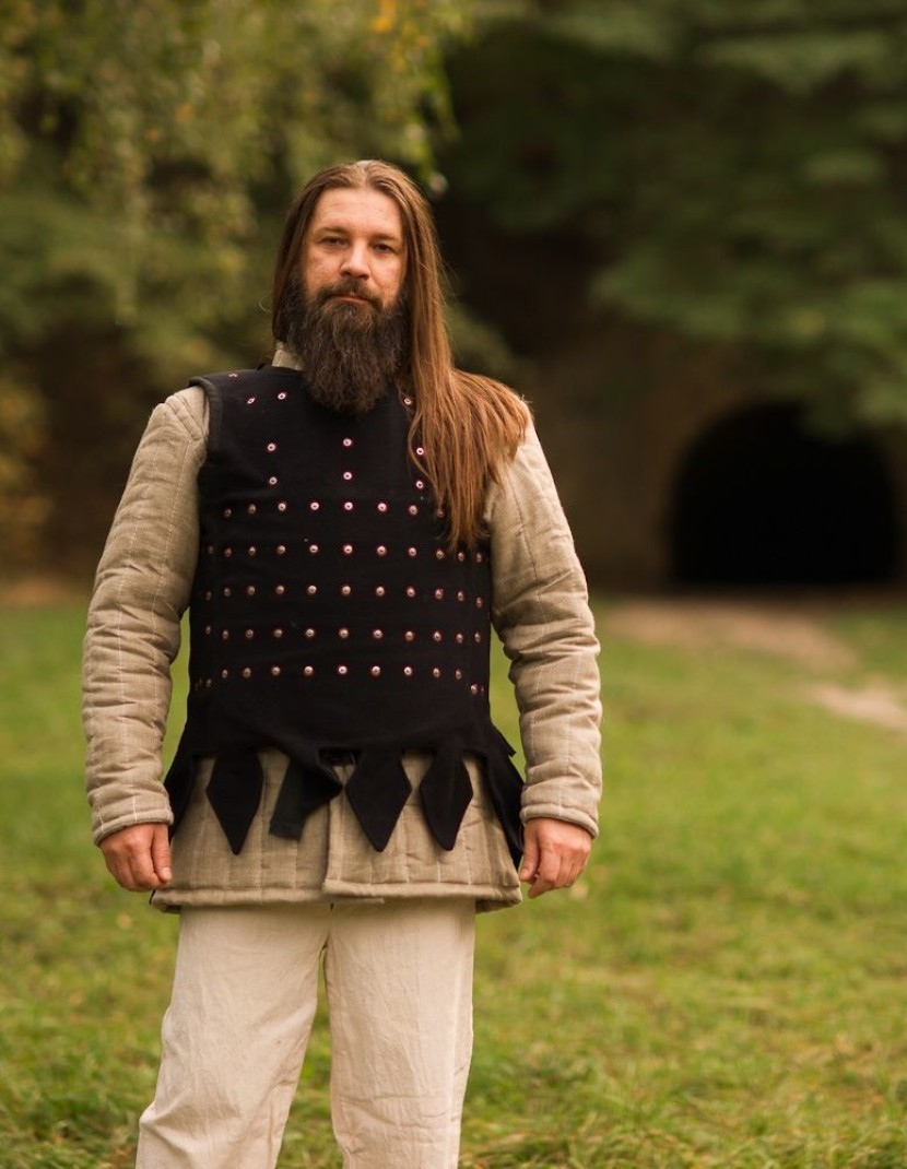 Visby brigandine with fastenings on the back, 1361 photo made by Steel-mastery.com