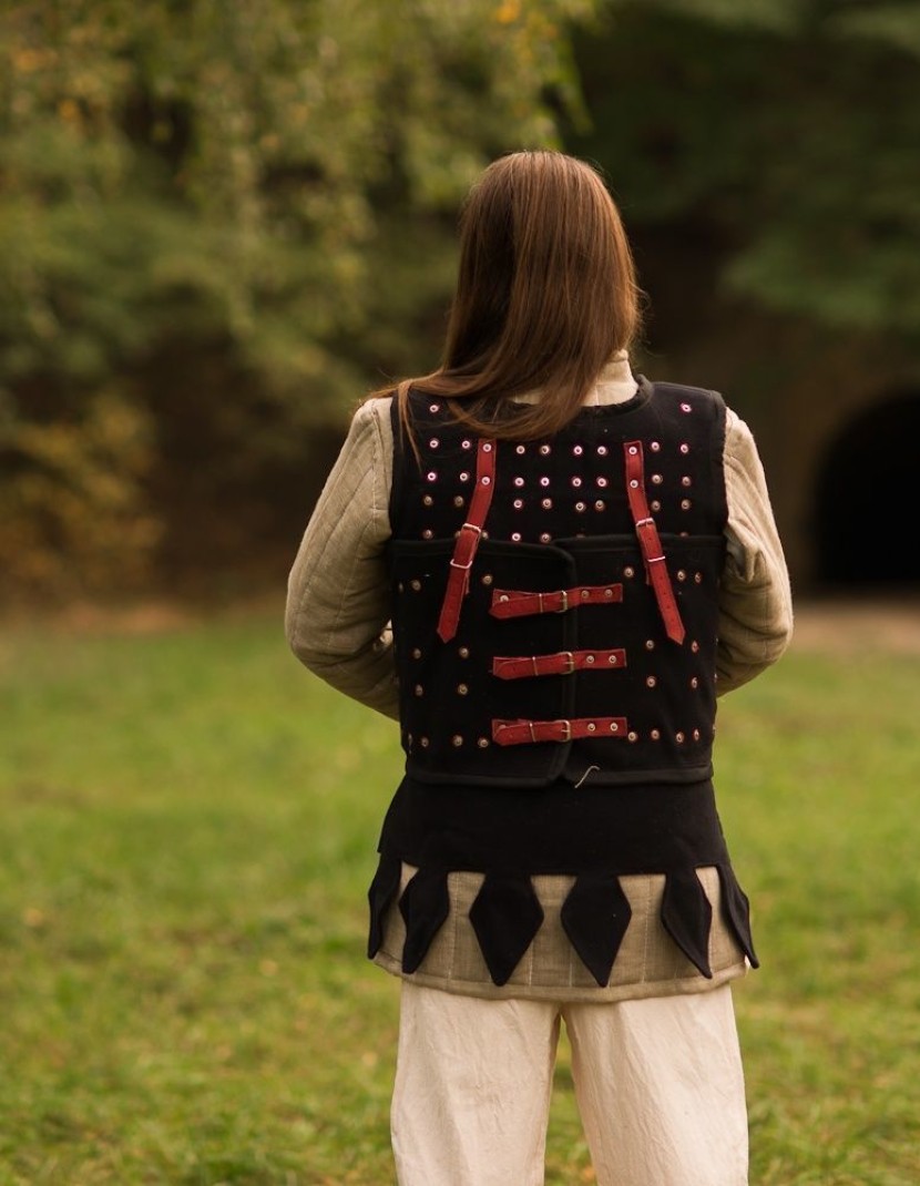 Visby brigandine with fastenings on the back, 1361 photo made by Steel-mastery.com