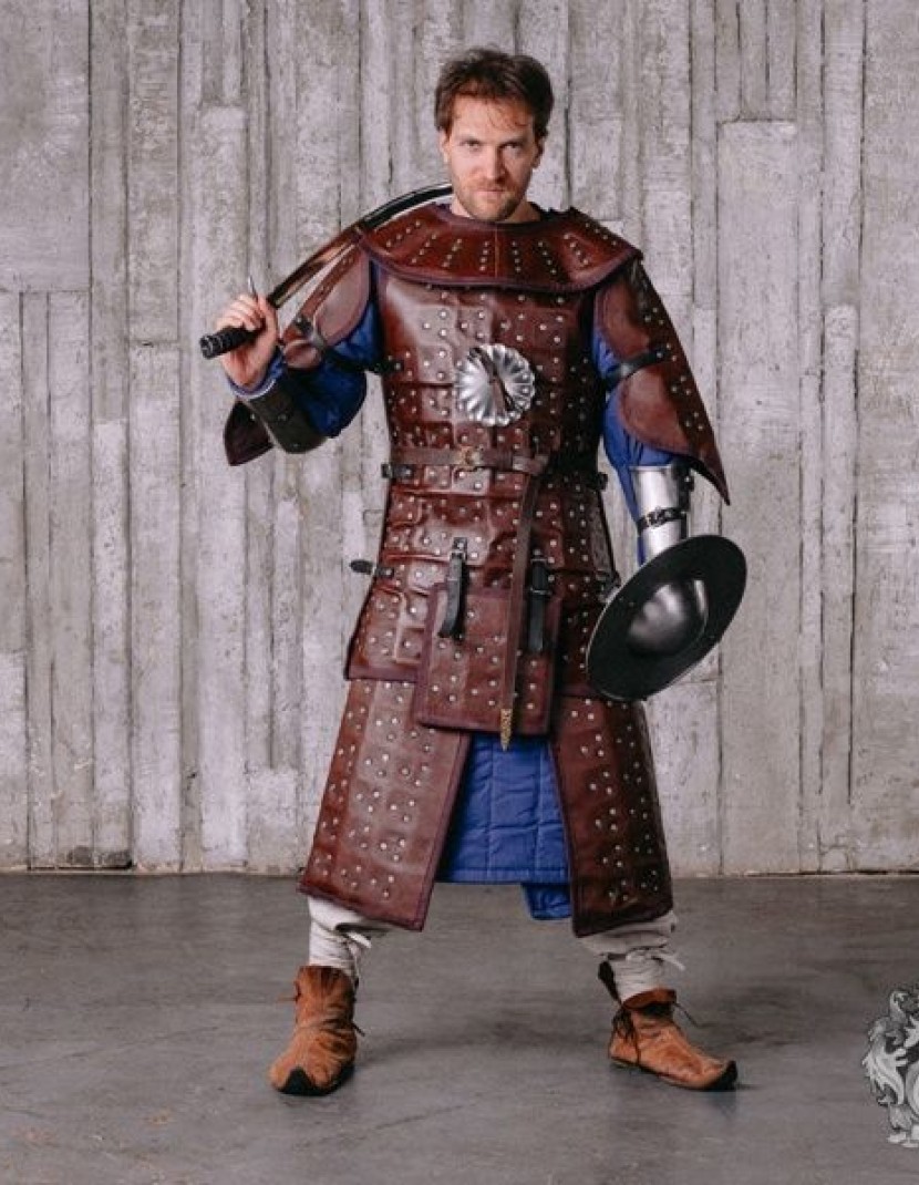 Mongolian (Asian) warrior armor: 11 - 17 century photo made by Steel-mastery.com