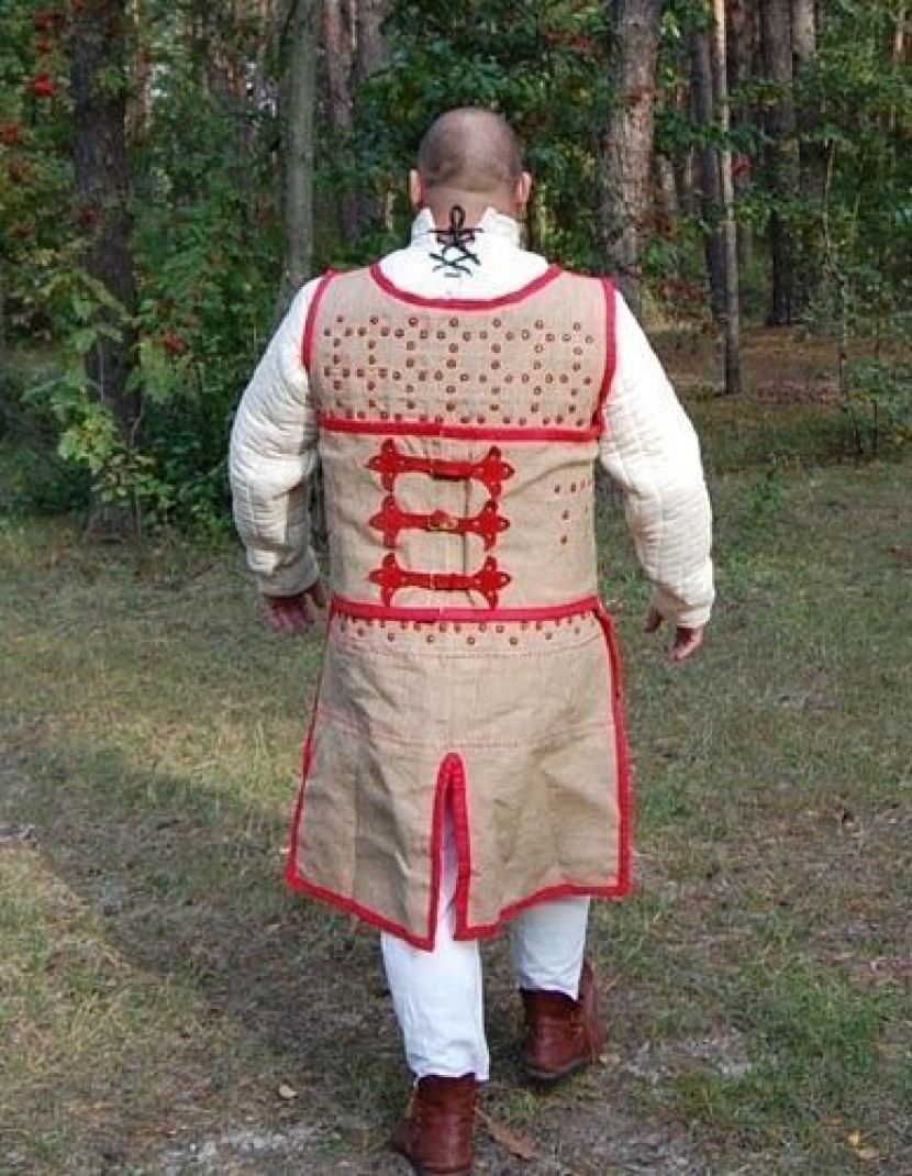 Brigandine of European knight: 13-14th century photo made by Steel-mastery.com