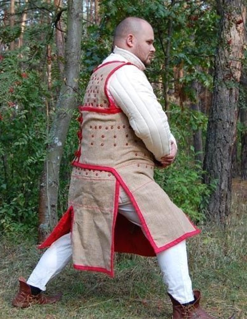 Brigandine of European knight: 13-14th century photo made by Steel-mastery.com