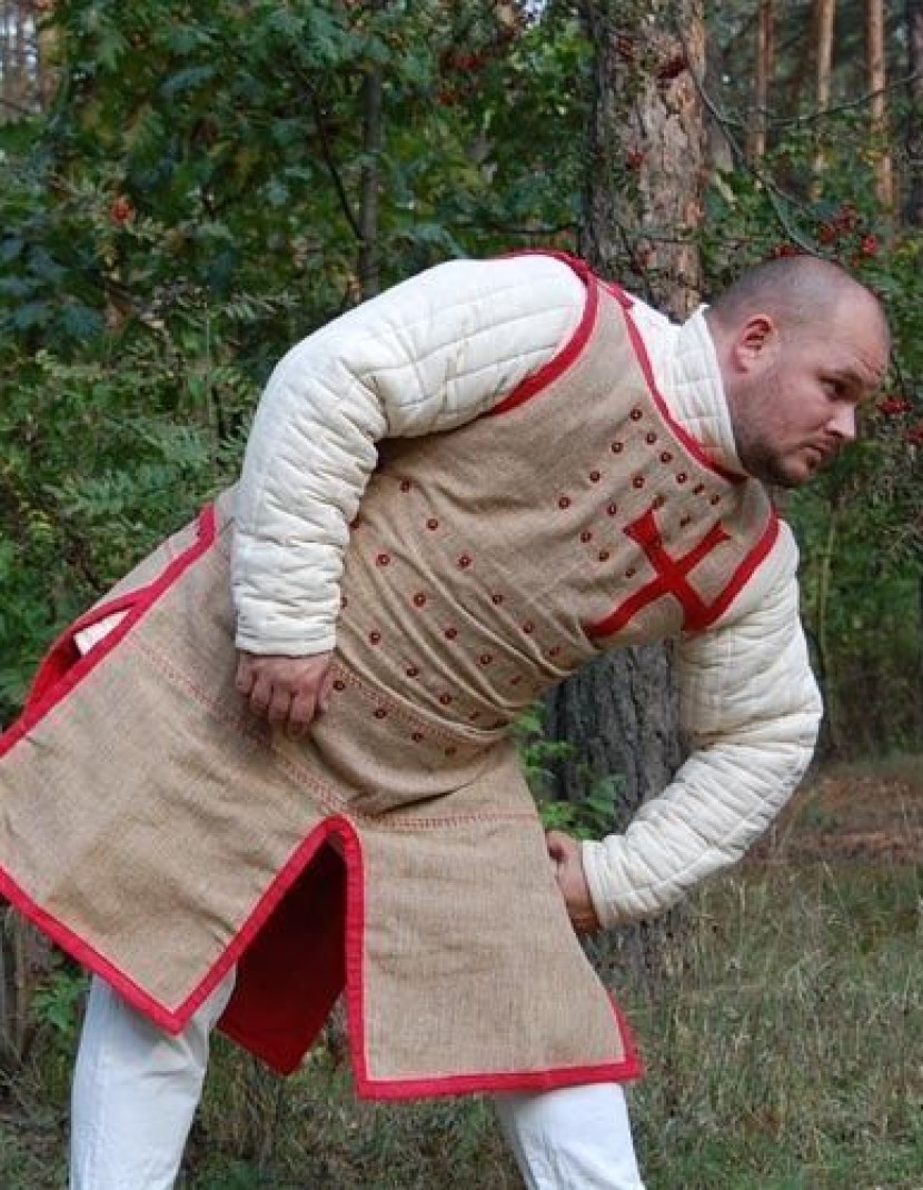 Brigandine of European knight: 13-14th century photo made by Steel-mastery.com