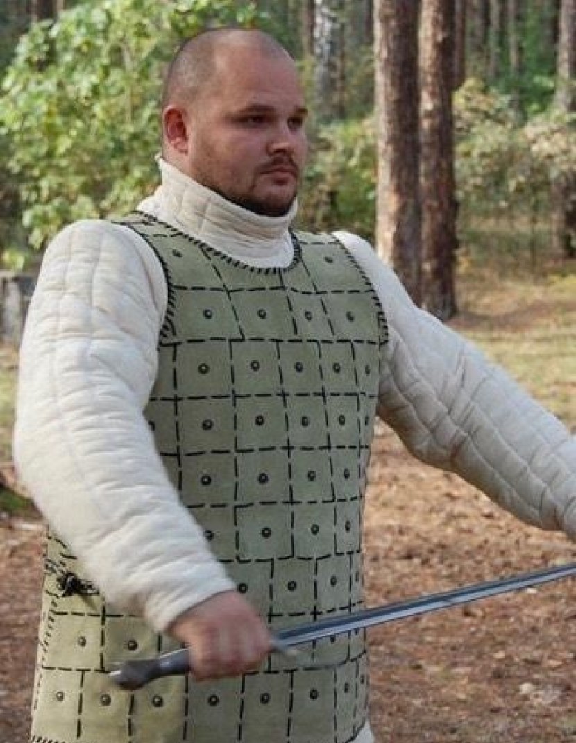Brigandine of  bodyguard 13-14th centuries photo made by Steel-mastery.com