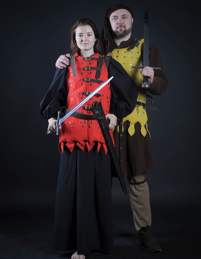 German Knight brigandine - 1350-1389 year photo made by Steel-mastery.com