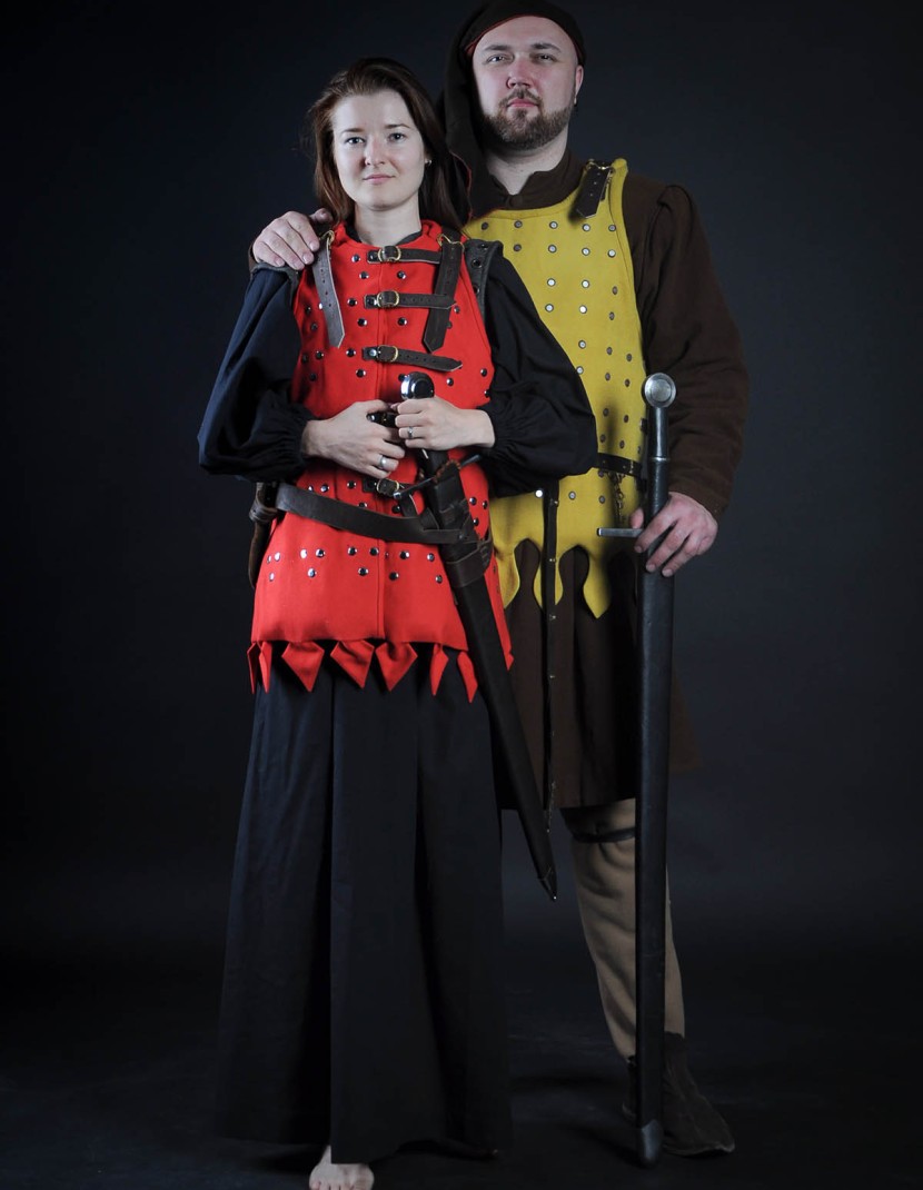 German Knight brigandine - 1350-1389 year photo made by Steel-mastery.com