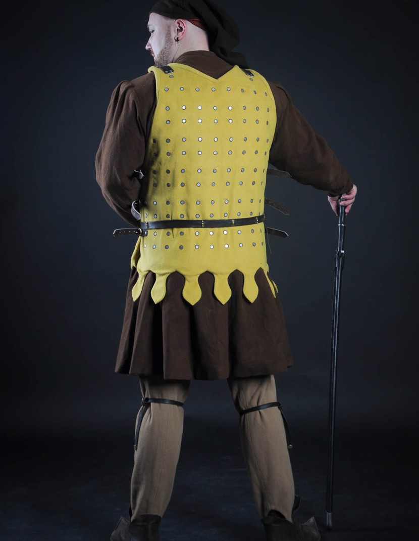 German Knight brigandine - 1350-1389 year photo made by Steel-mastery.com