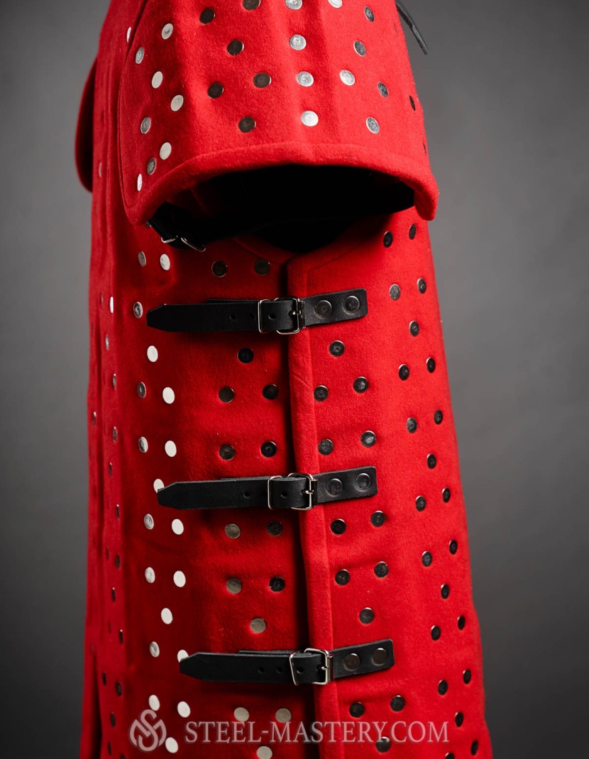 European brigandine with fastenings on the sides - 15-16th centuries photo made by Steel-mastery.com