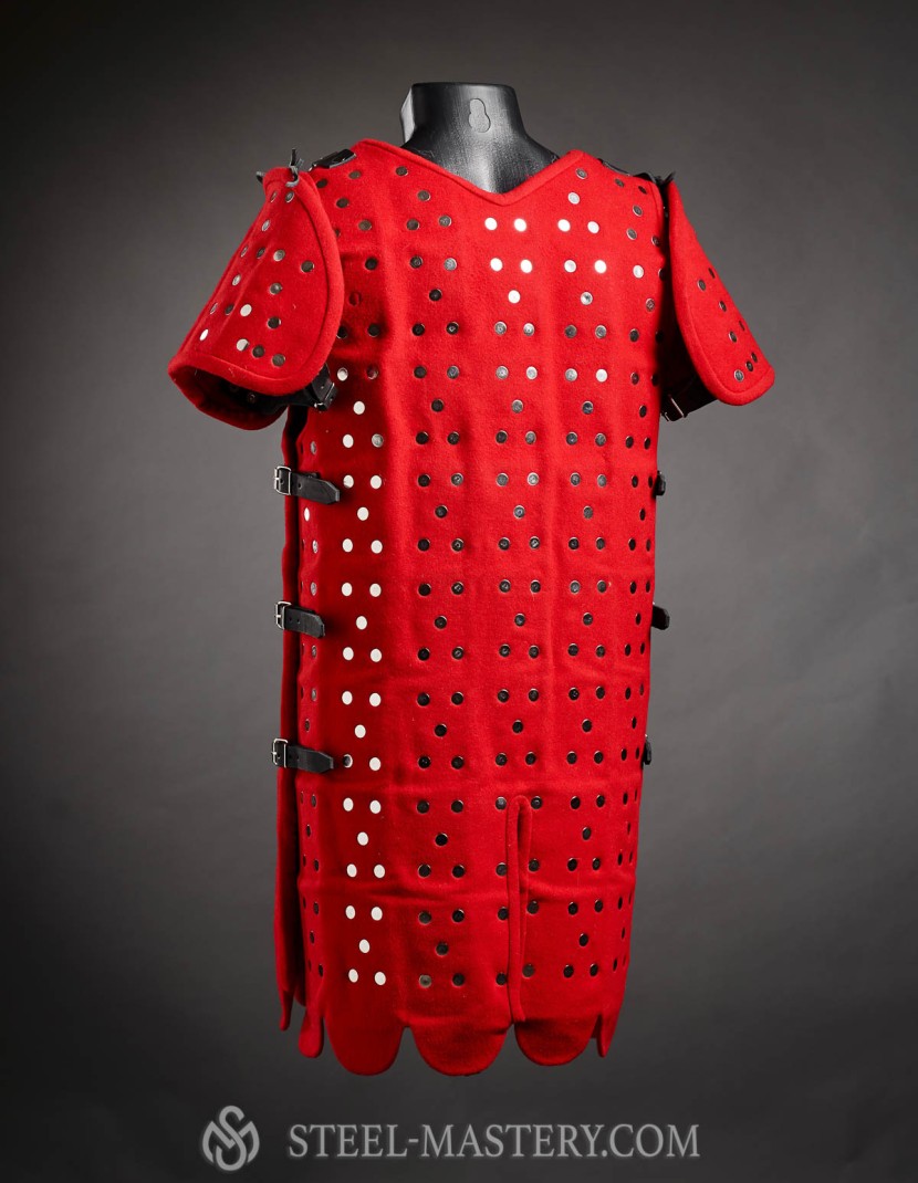 European brigandine with fastenings on the sides - 15-16th centuries photo made by Steel-mastery.com