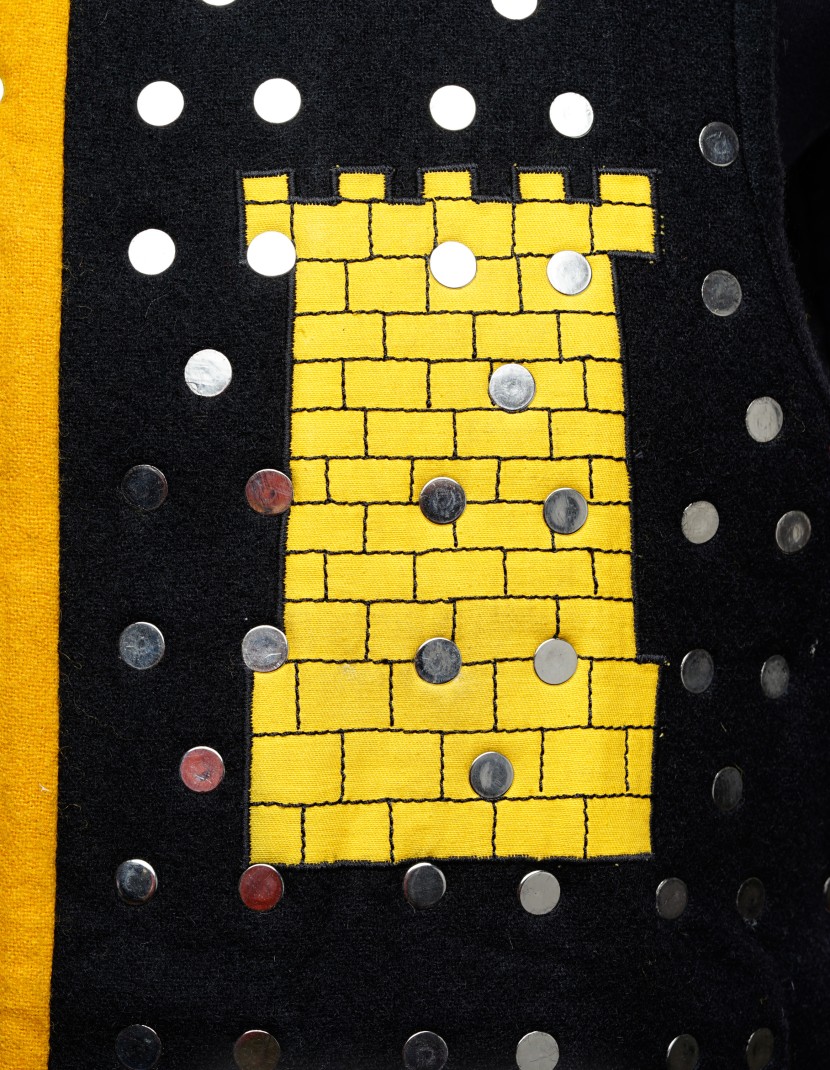 European brigandine with fastenings on the sides - 15-16th centuries photo made by Steel-mastery.com