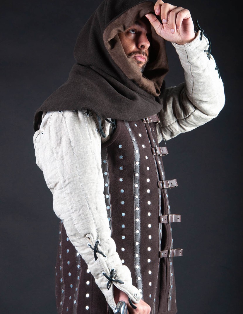 Brigandine of English archer, XV century photo made by Steel-mastery.com