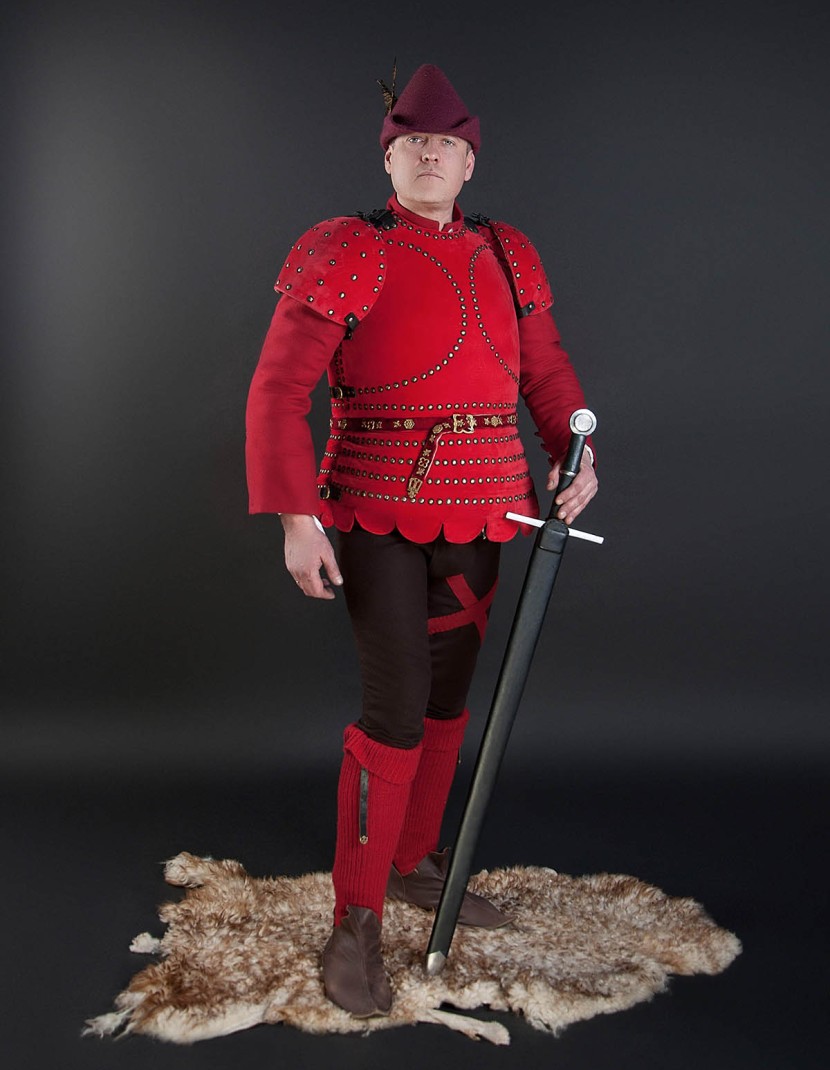 Munich brigandine (corazzine) from Hohenschwangau castle,1360-1450 (14 - 15 century) photo made by Steel-mastery.com