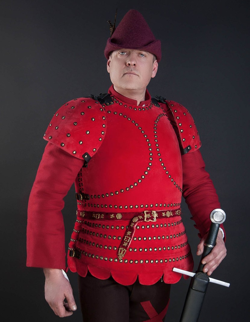 Munich brigandine (corazzine) from Hohenschwangau castle,1360-1450 (14 - 15 century) photo made by Steel-mastery.com