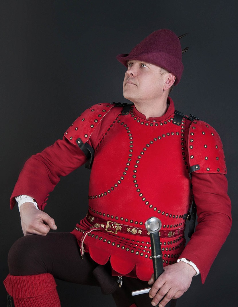 Munich brigandine (corazzine) from Hohenschwangau castle,1360-1450 (14 - 15 century) photo made by Steel-mastery.com