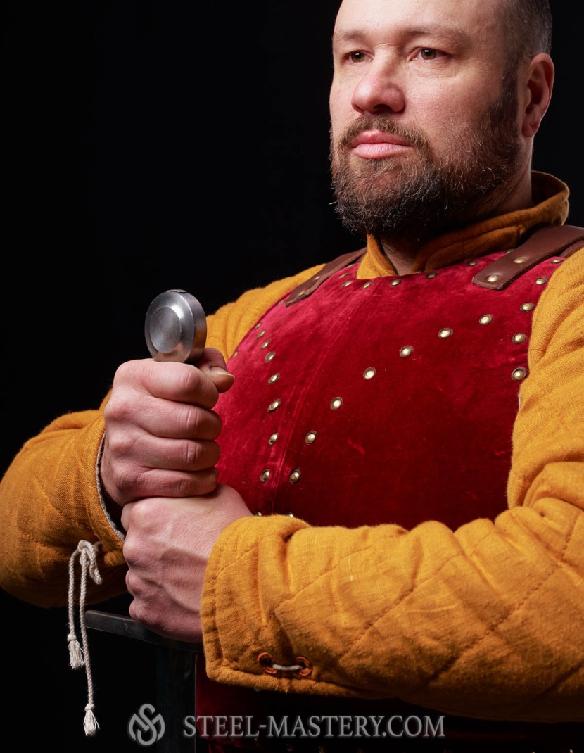 Munich brigandine (corazzine) from Hohenschwangau castle,1360-1450 (14 - 15 century) photo made by Steel-mastery.com