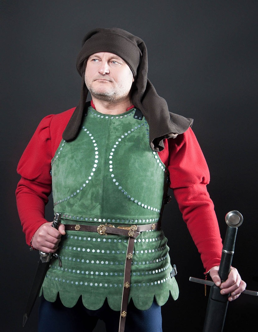 Munich brigandine (corazzine) from Hohenschwangau castle,1360-1450 (14 - 15 century) photo made by Steel-mastery.com