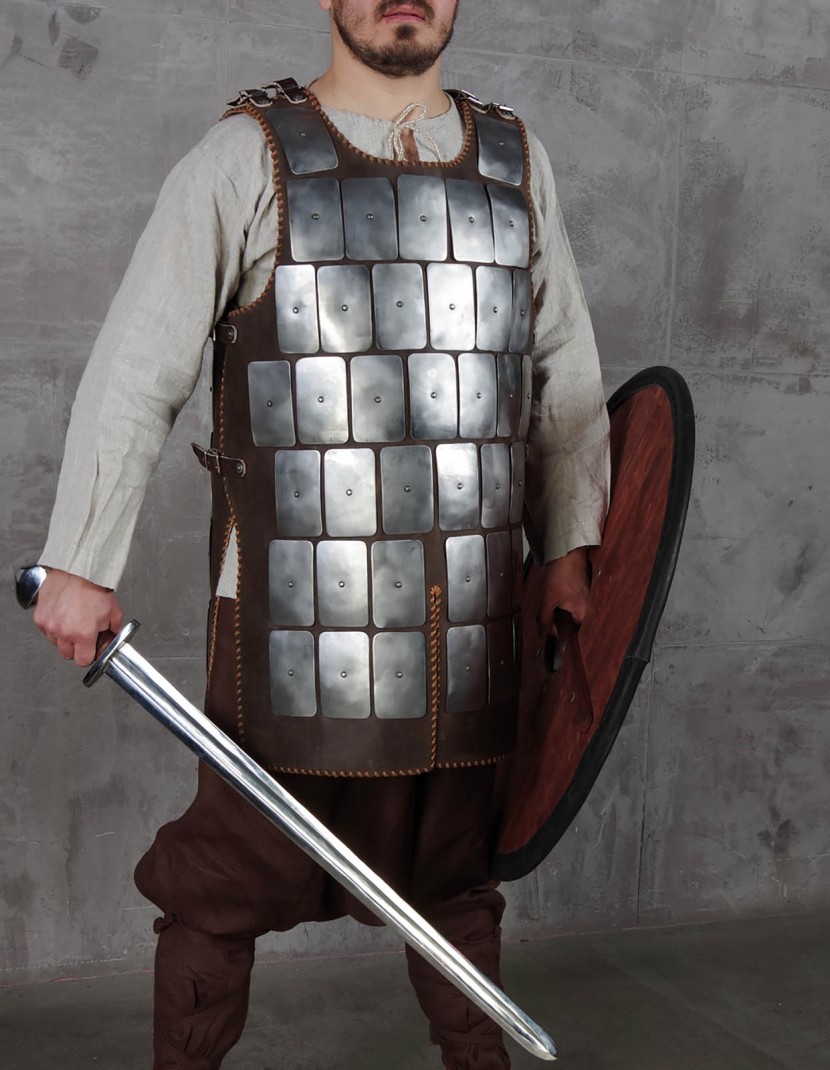 Brigandine of Norman Knights, 1040-1080 years photo made by Steel-mastery.com