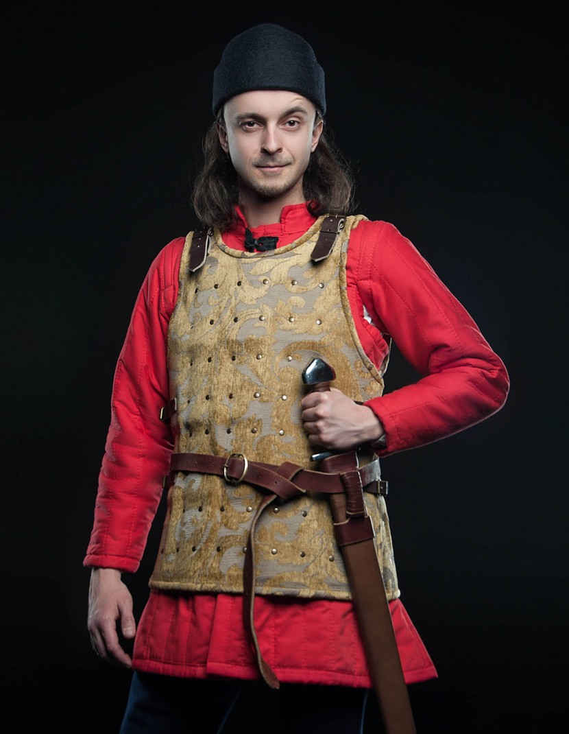 Royal brigandine for SCA and fencing photo made by Steel-mastery.com