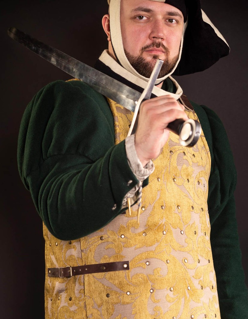 Royal brigandine for SCA and fencing photo made by Steel-mastery.com